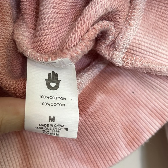 Spiritual Gangster Bridget Raglan Pullover Tie Dye Sweatshirt - Picture 7 of 10